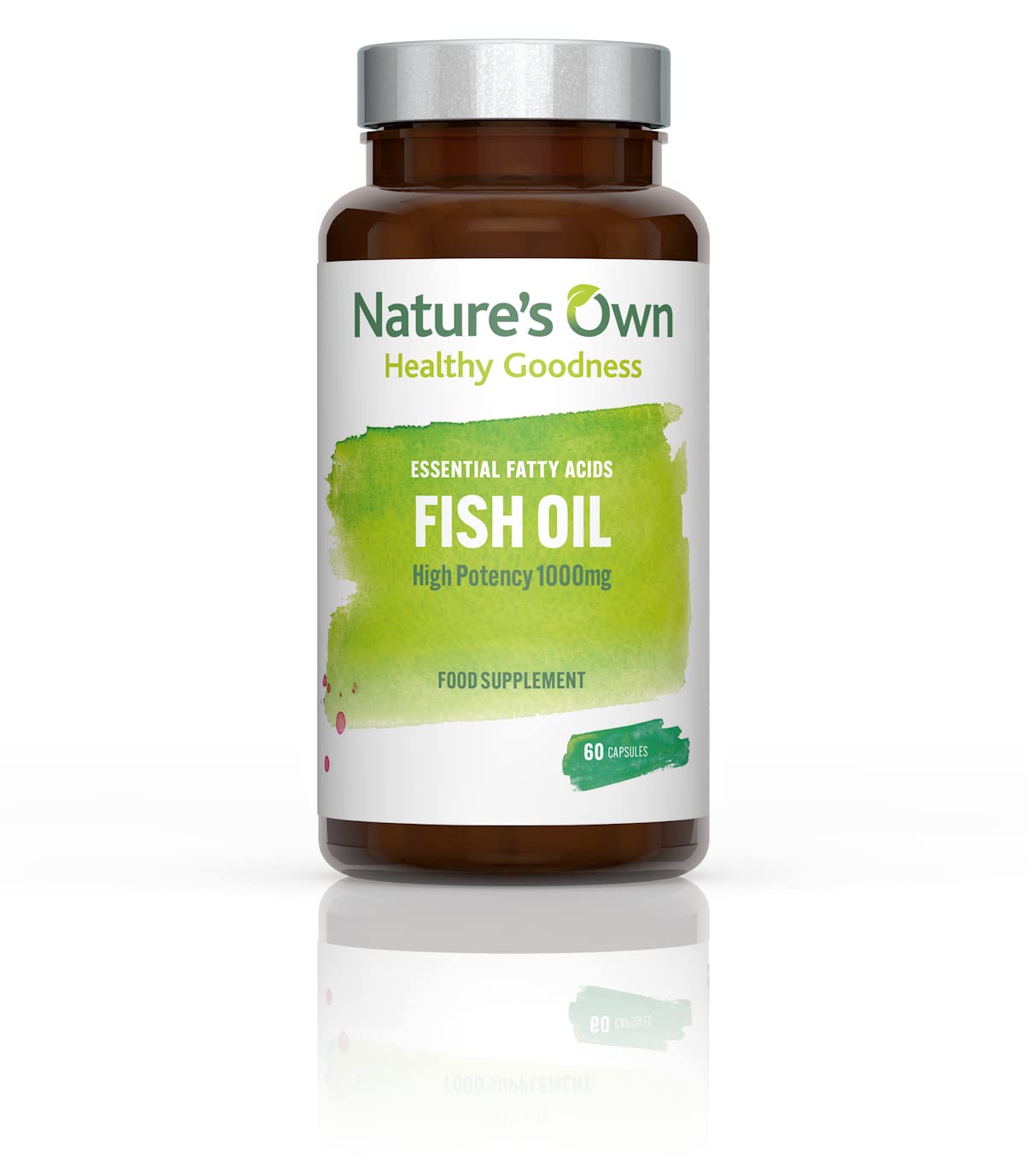 Nature's Own Fish Oil: High Potency Omega 3 EPA/DHA (60 Capsules)