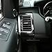 YIWANG Carbon Fiber Style ABS Plastic Console Side Air Vent Outlet Trim Cover 4pcs for Land Rover Range Rover Sport 2014-2019