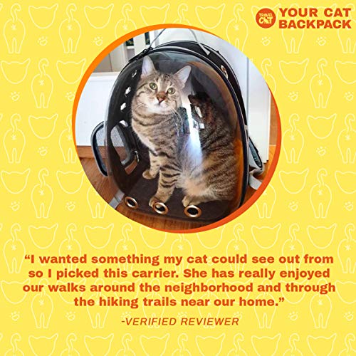 Your Cat Backpack The Voyager Cat Backpack Premium Pet Carrier Bag