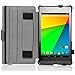 MoKo Google Nexus 7 2013 FHD 2nd Gen Case - Slim-Fit Multi-Angle Stand Cover Case with Auto Wake/Sleep for Google Nexus 2 7.0 Inch 2013 Generation Android 4.3 Tablet, Black
