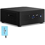 Intel NUC11PAHi5 Home & Business Mini Desktop Bundle with High Performance Docztorm Hubs i5-1135G7 4-Core, 16GB RAM, 256GB PC