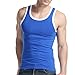 Xudian Men Tank Top Stretchy Athletic Sleeveless Shirt Crew-neck