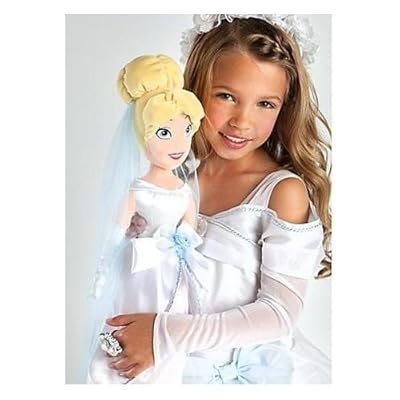 Disney Princess Cinderella Wedding Doll Plush 21 UK Ubuy