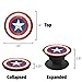 PopSockets: Collapsible Grip & Stand for Phones and Tablets - Captain America Shield Icon