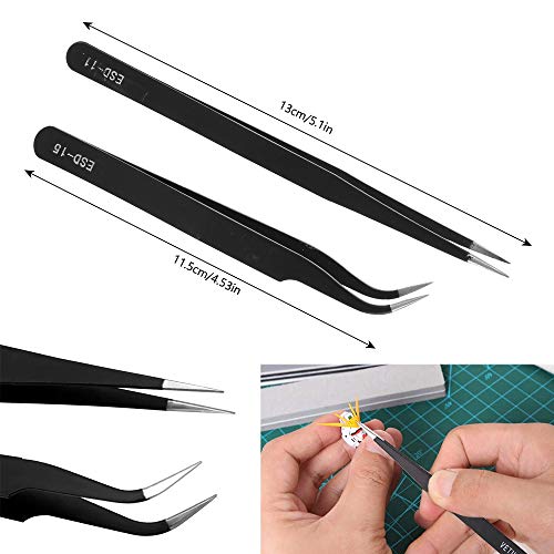 miuline Basis Tools Bausätze Modellbau Werkzeug Set für Advanced Model Geeignet für den Baukasten, die Montage und… – Bild 5