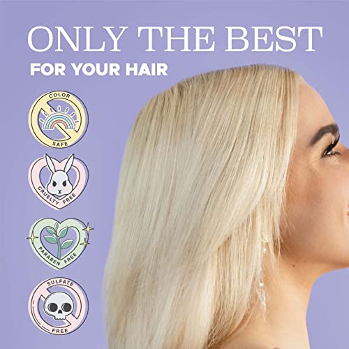 Luseta Purple Shampoo and Conditioner Set for Blonde, Gray Color