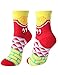 OSABASA Womens Cotton Crew Character Socks3Pairs 1 Set 