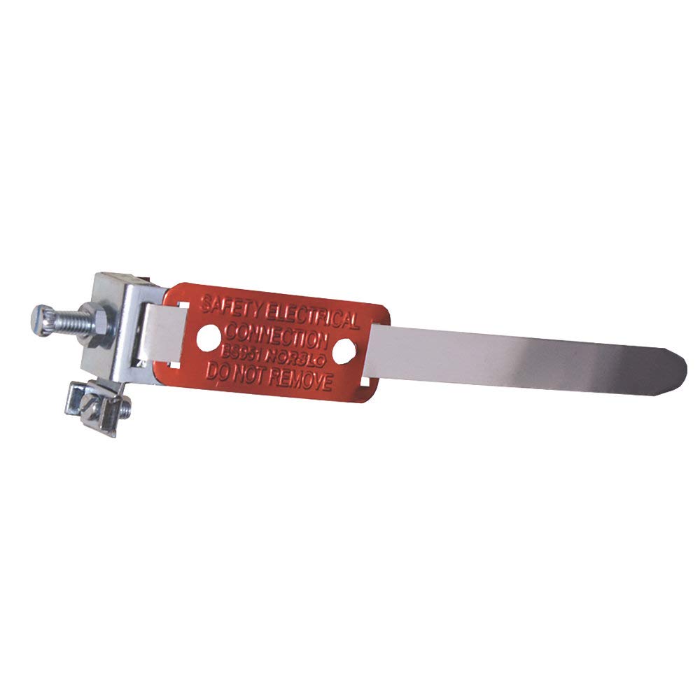 Merriway BH02792 Electrical Earth Clamp - Red