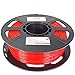 AIO Robotics AIORED PLA 3D Printer Filament, 0.5 kg Spool, Dimensional Accuracy +/- 0.02 mm, 1.75 mm, Red