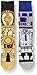 Stance Star Wars Droid R2D2 C3PO Character Mens Socks, Blue, Sock Size:10-13/Shoe Size: 6-12