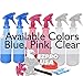 32 oz Empty Plastic Spray Bottle for Cleaning Solutions Measurements 2 Pack