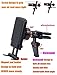 Car Mount,Phone Holder for Car,Qcute Universal Aluminium Magnetic Air Vent Car Phone Mount Cell Phone Holder Cradle with Strong Magnetic and Kickstand for iPhone X 8/8 Plus,Galaxy S6/S7/S8 and More