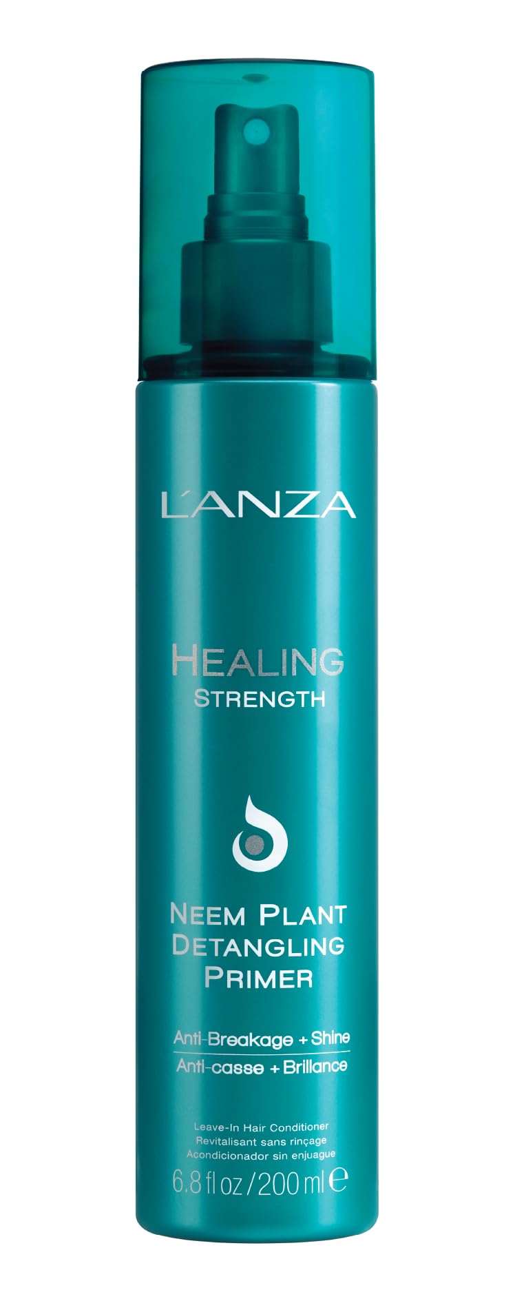 L’ANZA Neem Plant Detangling Hair Primer, Detangler Spray & Heat Protection Spray for Hair, Anti Frizz Hair Detangler, Leave In Conditioner Hair Spray for Strength & Shine, Luxury Hair Care