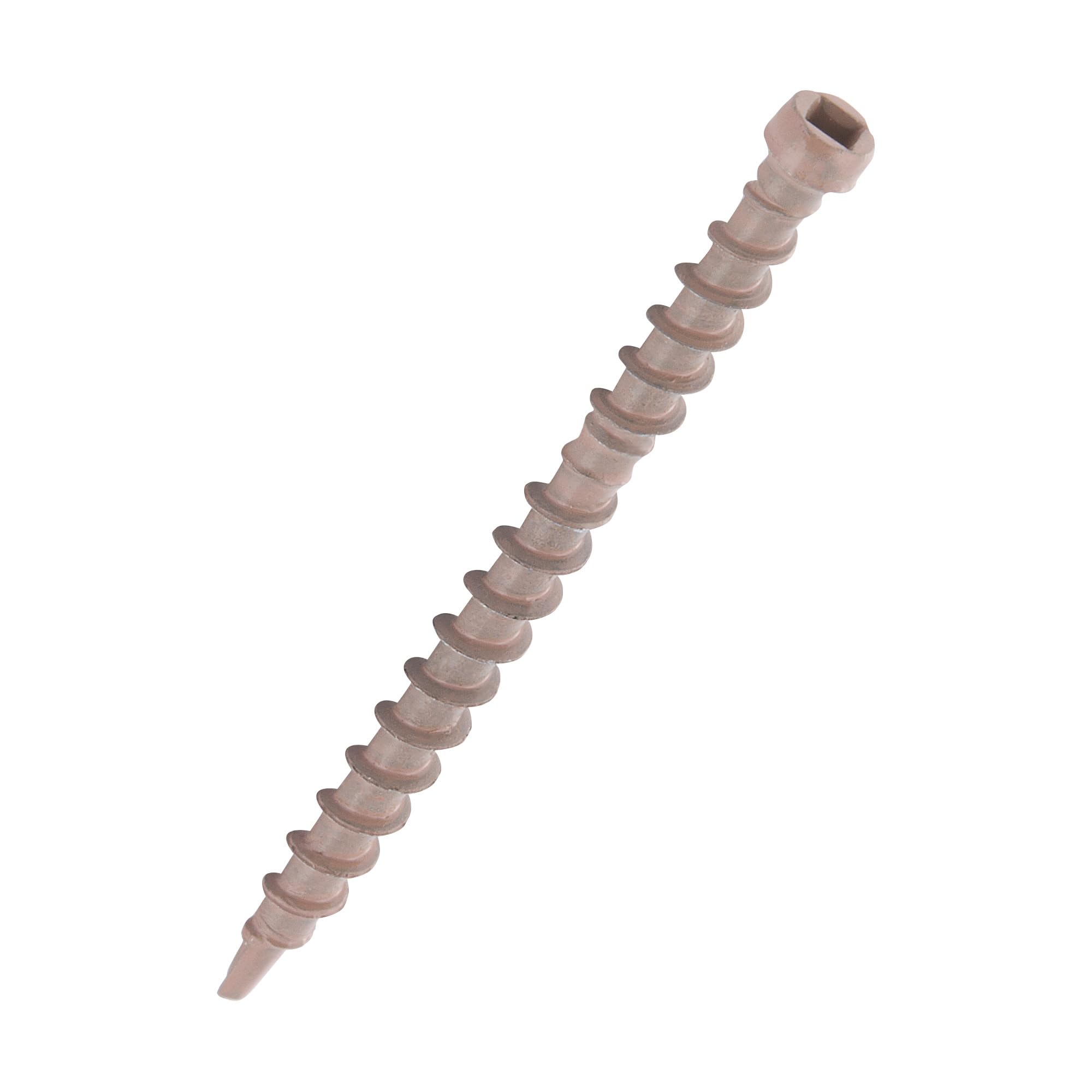 Trend No.10 x 60mm Ceramic Coated Deck Screws for the Concealed Screw Decking Jig, Superior Corrosion Protection, Pack of 750, DK/10X60/750