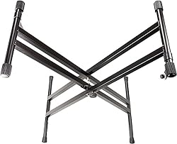 RockJam Adjustable Keyboard Stand with Locking