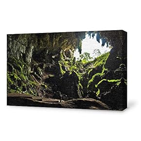 Canvas Wall Art for Living Room,Bedroom Home Artwork Paintings Burrow Structure Ready to Hang - 12x18 inches