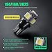 Marsauto T10 168 194 2825 LED Light Bulbs Super Bright 5SMD Exterior License Plate Lights Lamp, Car Interior Courtesy Dome Lights Map White 10-Packthumb 2