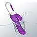 XUANAI Heating vibrator viberate toy ,7 Speed Automatic Heating clitoral vibrators Strong vibration,Bathroom, bedrooroof, hotel, bar Flifting, car, Adult Toy for Couples, Men and Women (purple)