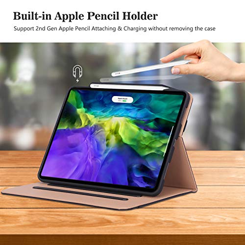 ProCase iPad Pro 11 Case 2nd Generation 2020 & 2018, PU Leather