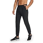 M MAELREG Mens Joggers with Zipper Pockets Athletic Sweatpants Traning Track Pants Mens Golf Joggers Running Workout