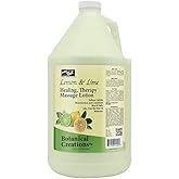 PRO NAIL - Healing Therapy Massage Lotion, Lemon Lime - Refreshing and Revitalizing - 128Oz