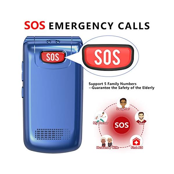 Uleway-Big-Button-Mobile-Phone-for-Elderly-Unlocked-Senior-Mobile-Phone-Easy-to-Use-Pay-as-You-Go-Flip-Phone-with-SOS-Emergency-Button-Loud-Speaker-24-177-Dual-Screen Uleway Unlocked Flip Phone Sim Free, Big Button Mobile Phone for Elderly Easy to Use Pay as You Go Basic Mobile Phone…