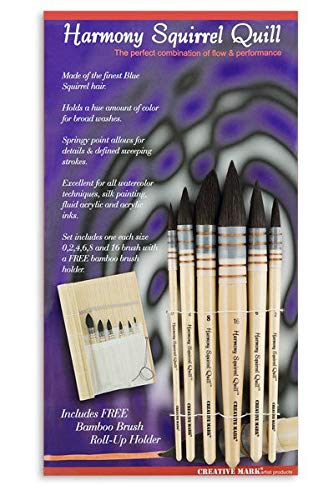 Harmony Squirrel Quill Set of 6