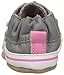 Robeez Girls' Boatin' Betty Slip-on, Boatin' Betty Grey/Pink, 6-12 Months M US Infant