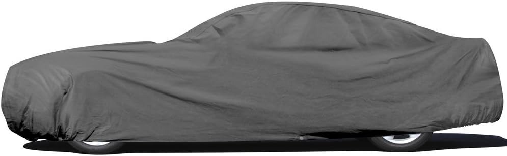 OxGord Car Cover - Basic Out-Door 4 Layers - Tough Stuff - Ready-Fit/Semi Glove Fit - Fits up to 216 Inches