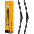 AUTOBOO 28"+21" Windshield Wipers Replacement for Ford Transit-150 Transit-250 Transit-350 2023 2022 2021 2020 2019 2018 2017 2016 2015 -Original Factory Quality (Pack of 2)