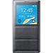 Samsung Galaxy Note 4 Case, S View Flip Cover Folio Case - Charcoal Black