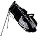 Frogger Function Hybrid Golf Bag for Men and Women with Stand, Gray/Black - Ultra Lightweight Golf Bag with 7 Spacious Pockets, 2 Integrated Latch-it Receivers and Ergonomic Dual Shoulder Straps
