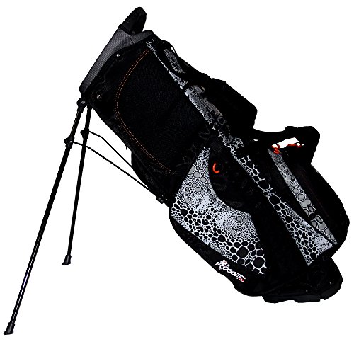 Frogger Golf Hybrid Function Stand Bag, Gray/Black
