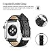 Benuo Leather Band for Apple Watch 44mm 42mm, [Vintage Series] Premium Genuine Leather Strap for Apple Watch Series 4/ 3/ 2/ 1/Edition/Sport, Classic Replacement with Secure Buckle