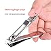 Nail Clippers Professional Top Quality Stainless Steel Clippers for Toenails and Fingernails - Perfect Nail Tools for Women/Men