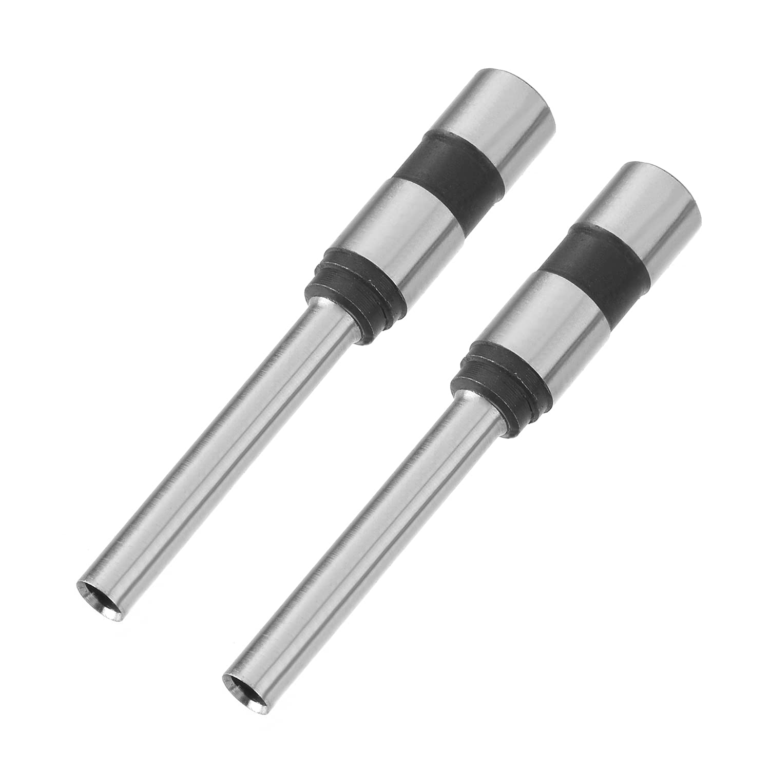Utoolmart 6mm Paper Punch Drill, Straight Shank Hollow Bit Tool, for Hole Puncher Punching Machine, 2 Pcs