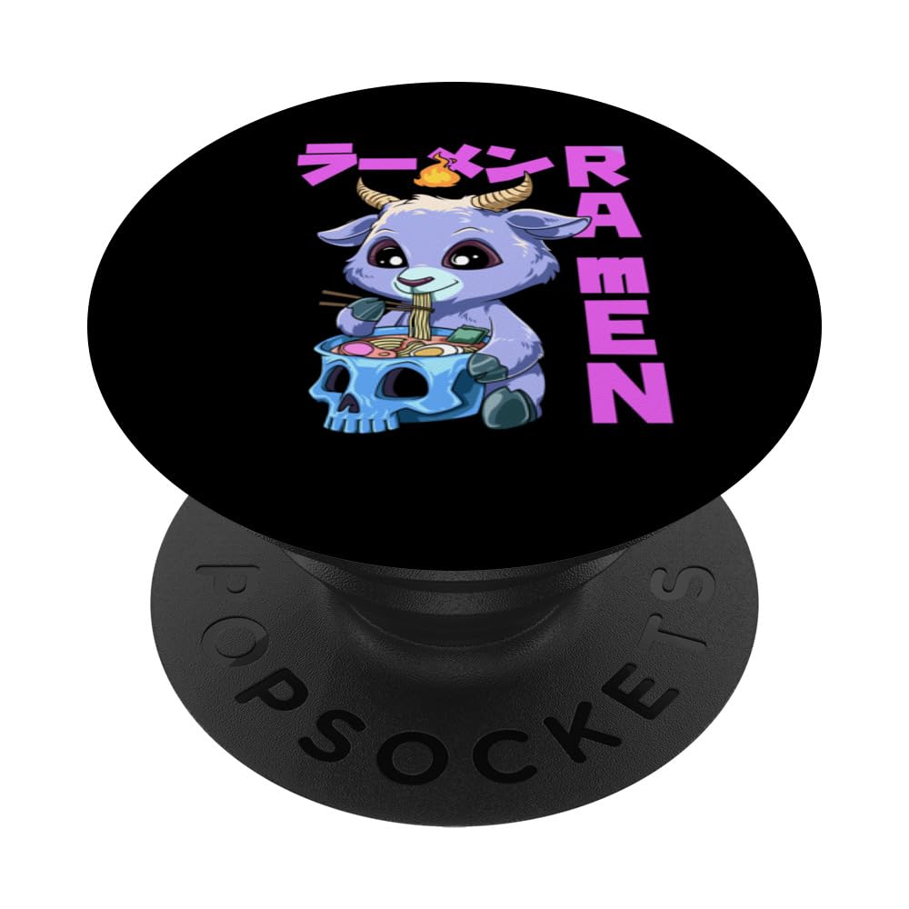 Ramen Noodles Baphomet - Otaku Anime PopSockets Swappable PopGrip