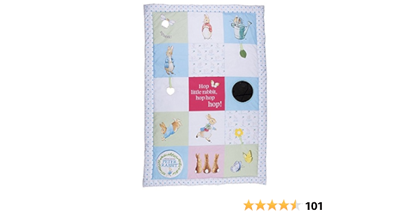 peter rabbit tummy time mat