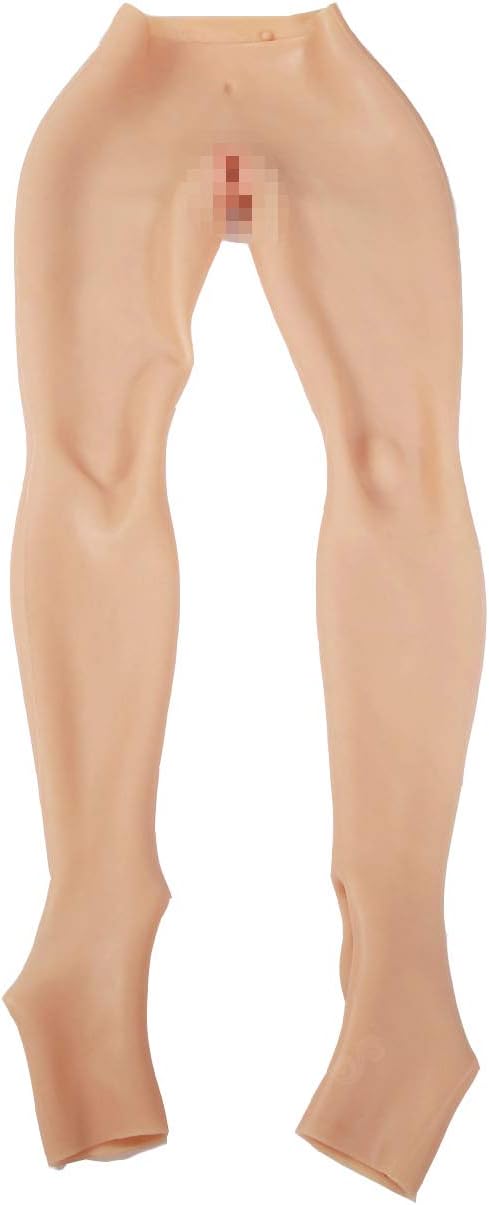 Manicross Silicone Panty Crossdresser Panties for Men Hiding Gaff Foot Pants (Upgrade(L)) Yellow