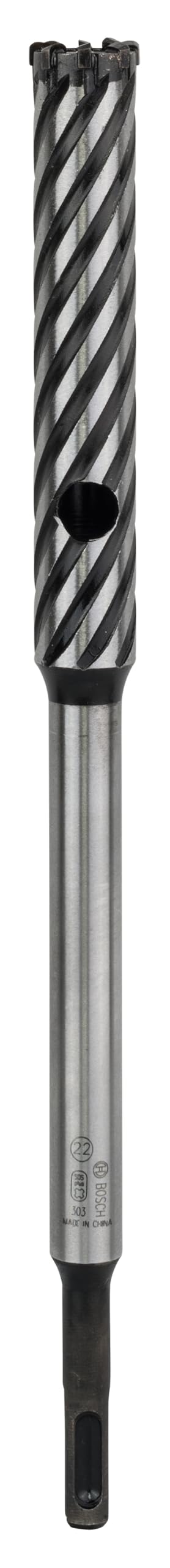 Bosch 1x PRO SDS Plus-9 Rebar Cutter Hammer Drill Bit (for Reinforced concrete, Cast iron, Ø 22,00 mm, Professional Accessory Rotary Hammer Drill)