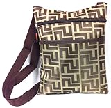 3-6 Day Delivery - Light Weight Designer Style Cross Body Purse, Zipper Compartments and Adjustable Strap