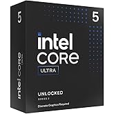 Intel Core Ultra 5 Desktop Processor 245KF - 14 cores (6 P-cores + 8 E-cores) up to 5.2 GHz