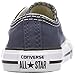 Converse Unisex-Child Chuck Taylor All Star Canvas Low Top Sneaker, Navy, 12.5 M US Little Kid