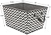 Sorbus Storage Basket Bins, Tapered Chevron Fabric Baskets for Household Essentials, Foldable & Portable for Nursery, Closet, Car, and More