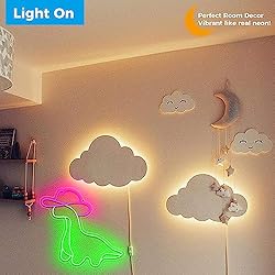 iPuppy Cowgirl Dinosaur Neon Sign, Cowboy Dinosaur