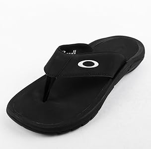mens oakley flip flops