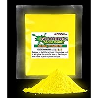 Glominex Glow in the Dark Pigment 1 oz - Yellow - AD238