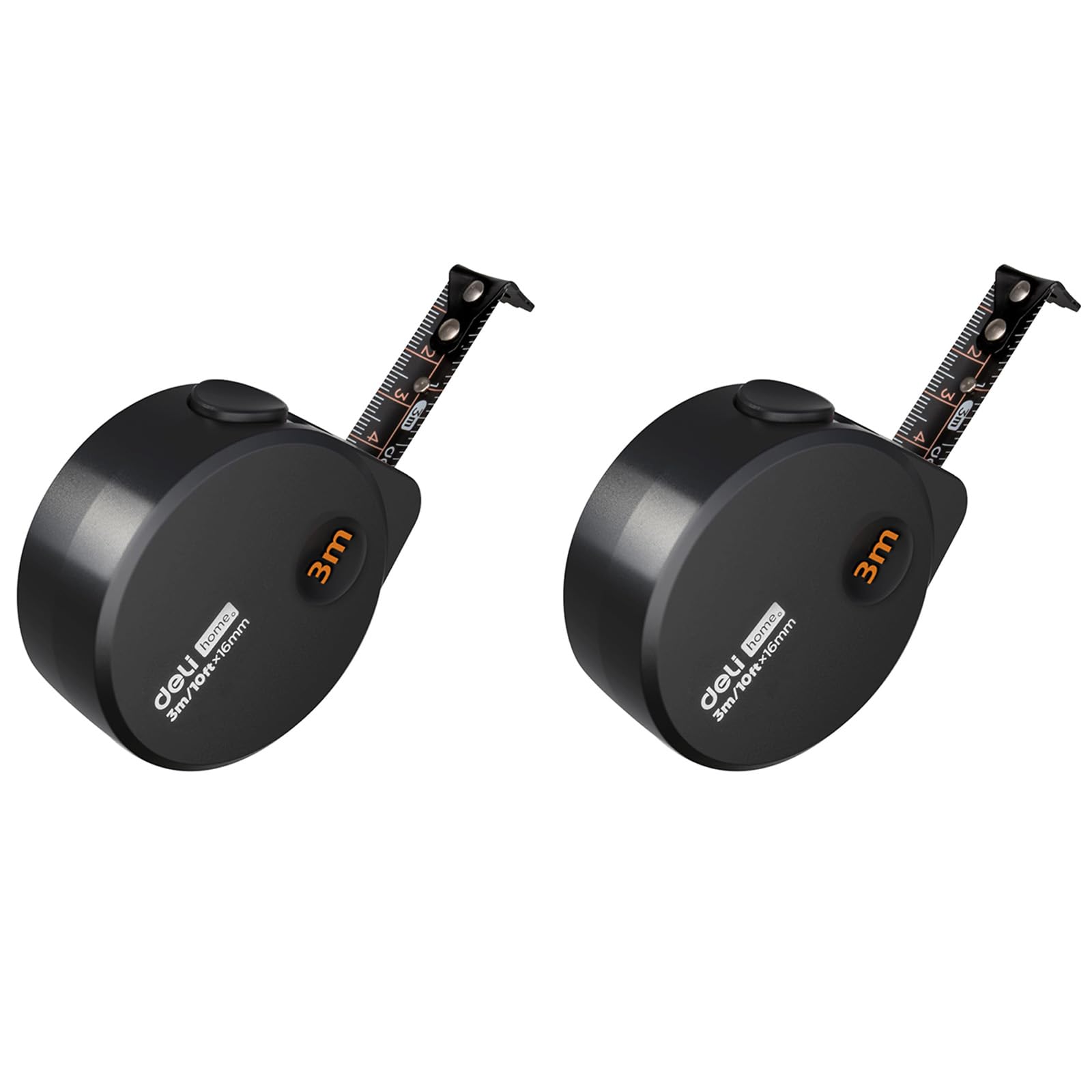 Photo 1 of ** ONE ONLY** deli Tape Measure 10ft/3m , Easy Read Small Measuring Tape Retractable Mini Tape Measure with Metric/Inch?Minimalist, Durable Portable Pocket Measuring Tape, Suitable for Home and Work