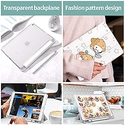 LuGeKe Cartoon Bear Case for iPad 9th Generation