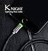 mcdodo Smart LED 4FT/1.2M Auto Disconnect Nylon Braided Sync Charge USB Data Cable Compatible Phone 14/13 Pro Max/12/11/XS Max/XS/8/7/7, 6/6, 6s/6s Plus, 5s/5c/5, Pad Pro/Air 2,Pad mini 4,Pod
